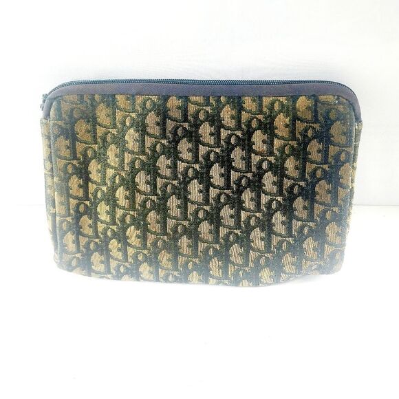 Christian Dior Leather Clutch Bag - Picture 2 of 5